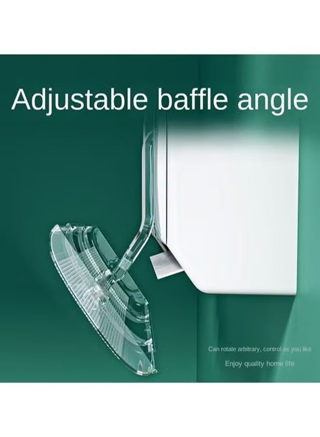 SILADEFU Adjustable AC air Deflector Suitable for Split air conditioners Anti-Blast/Anti-Direct Blowing Baffle Windshield for Home Mini-Split - Image 2